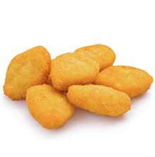 CHICKEN NUGGETS (Kana steigid)